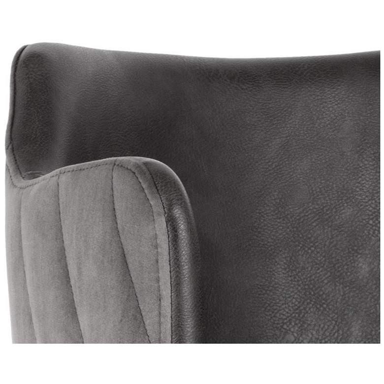 Image 4 Sunpan Griffin Counter Stool Town Gray and Roman Gray more views