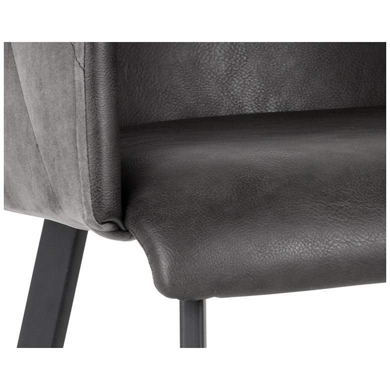 Image 6 Sunpan Griffin Counter Stool Town Gray and Roman Gray more views