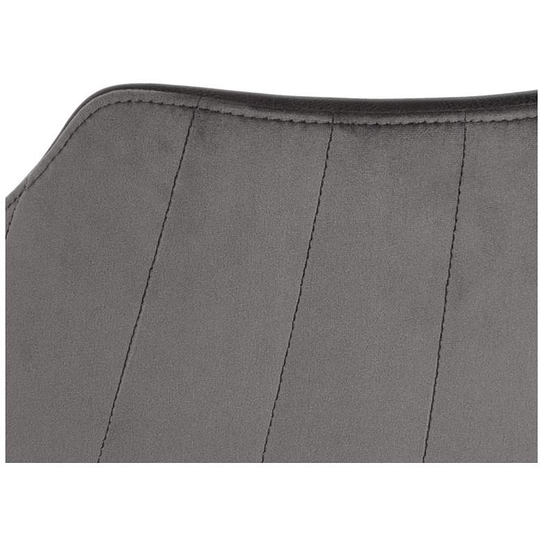Image 7 Sunpan Griffin Counter Stool Town Gray and Roman Gray more views