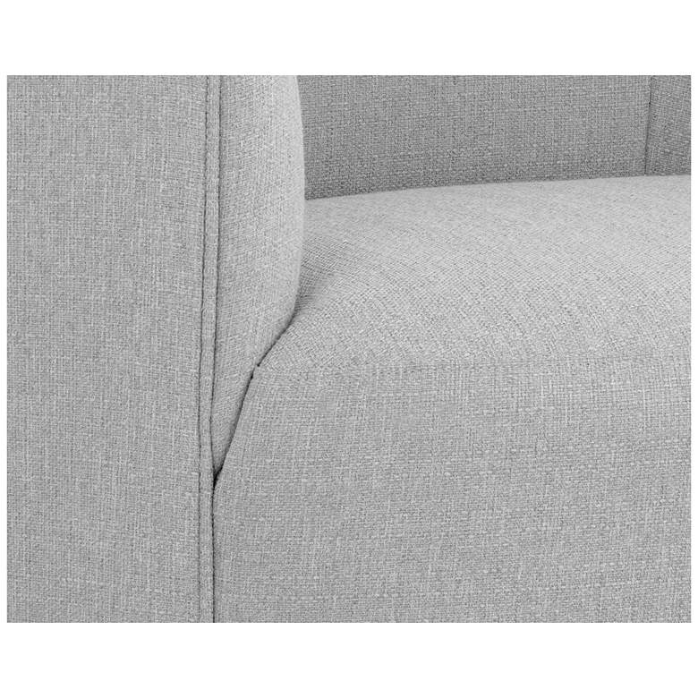 Image 7 Sunpan Grimaldi Swivel Armchair Liv Dove more views