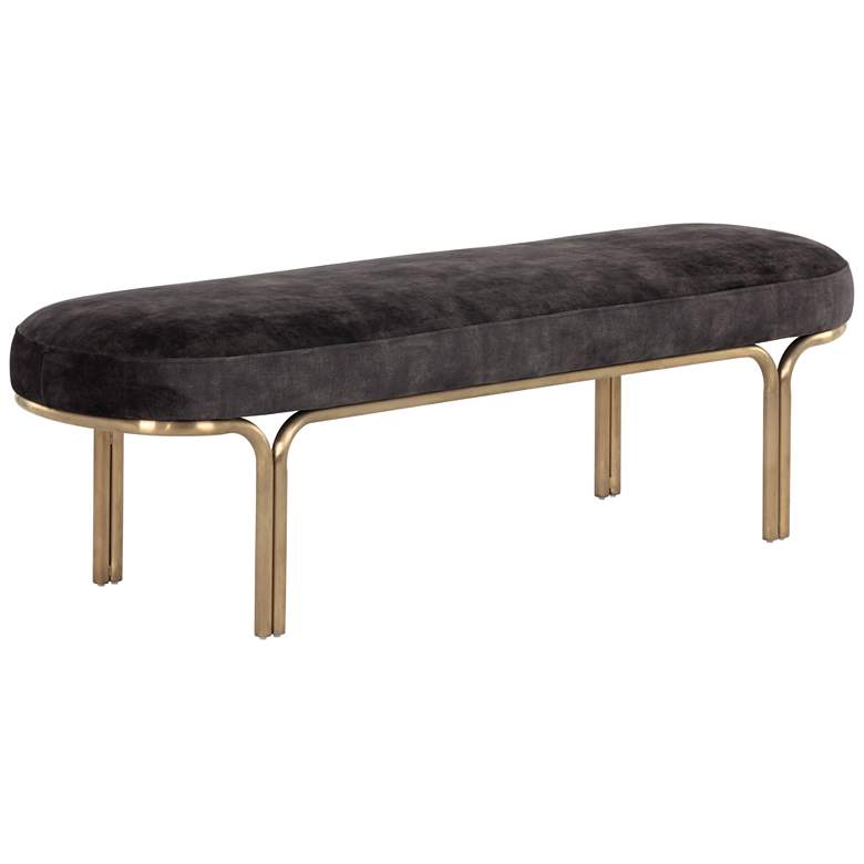 Image 1 Sunpan Gwen Bench Nono Shitake