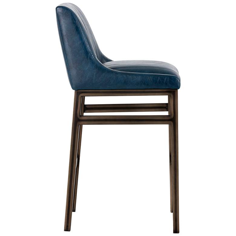 Image 2 Sunpan Halden Barstool Vintage Blue more views