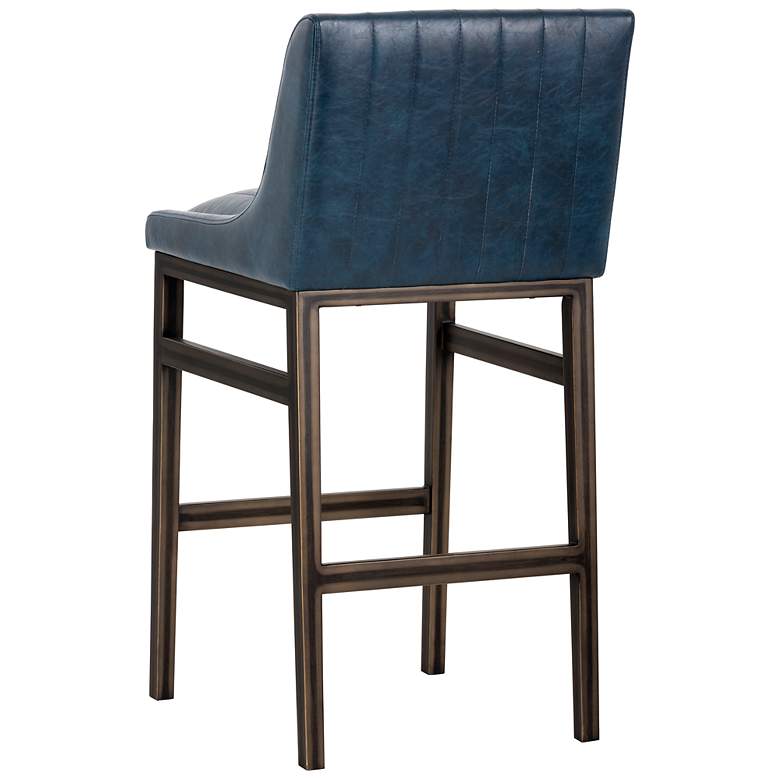 Image 3 Sunpan Halden Barstool Vintage Blue more views