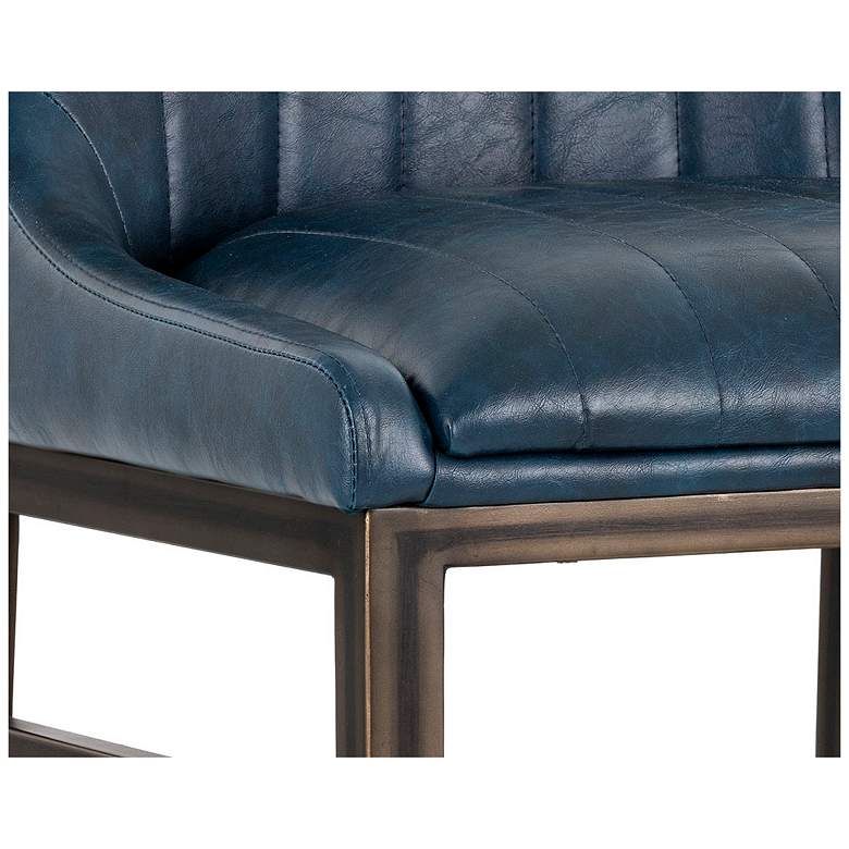 Image 6 Sunpan Halden Barstool Vintage Blue more views