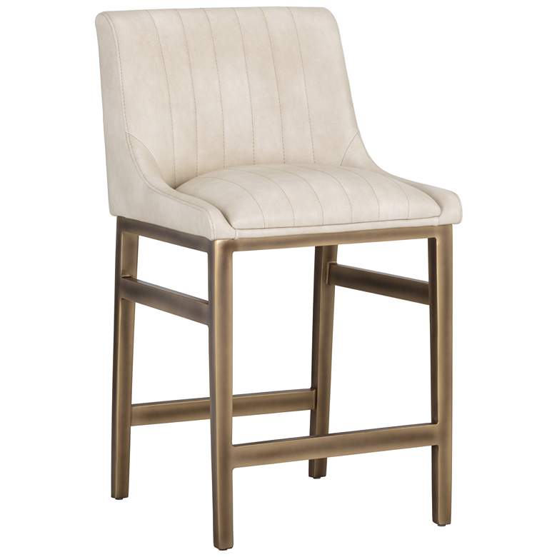 Image 1 Sunpan Halden Counter Stool Bravo Cream