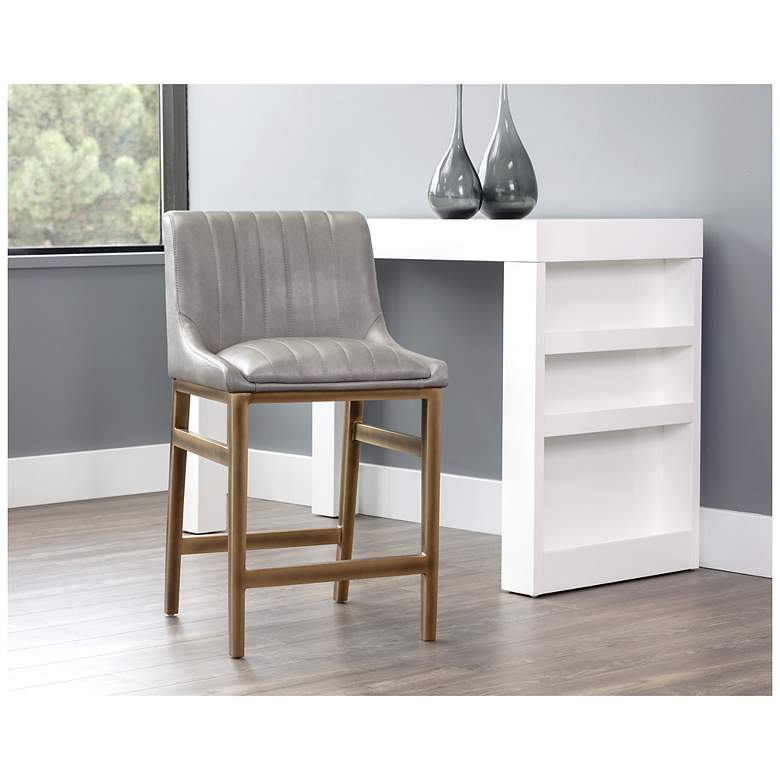 Image 5 Sunpan Halden Counter Stool Bravo Metal more views