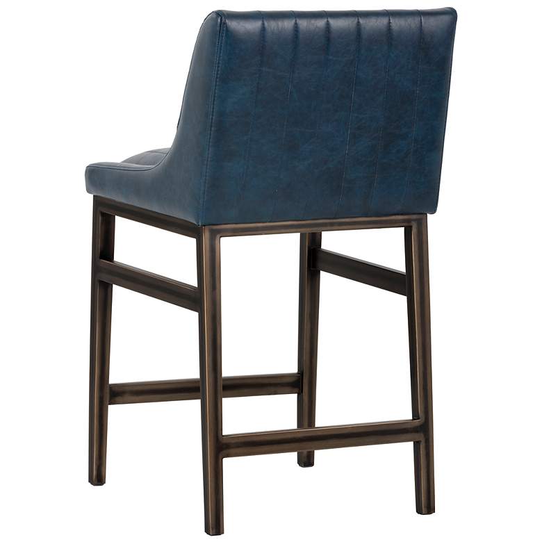 Image 3 Sunpan Halden Counter Stool Vintage Blue more views