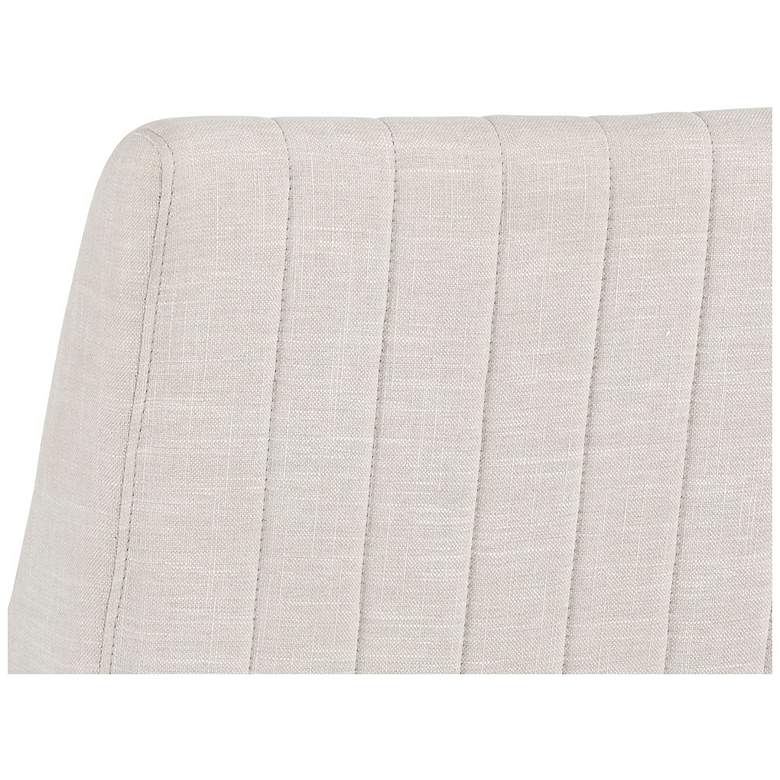 Image 4 Sunpan Halden Dining Chair Beige Linen Set of 2 more views