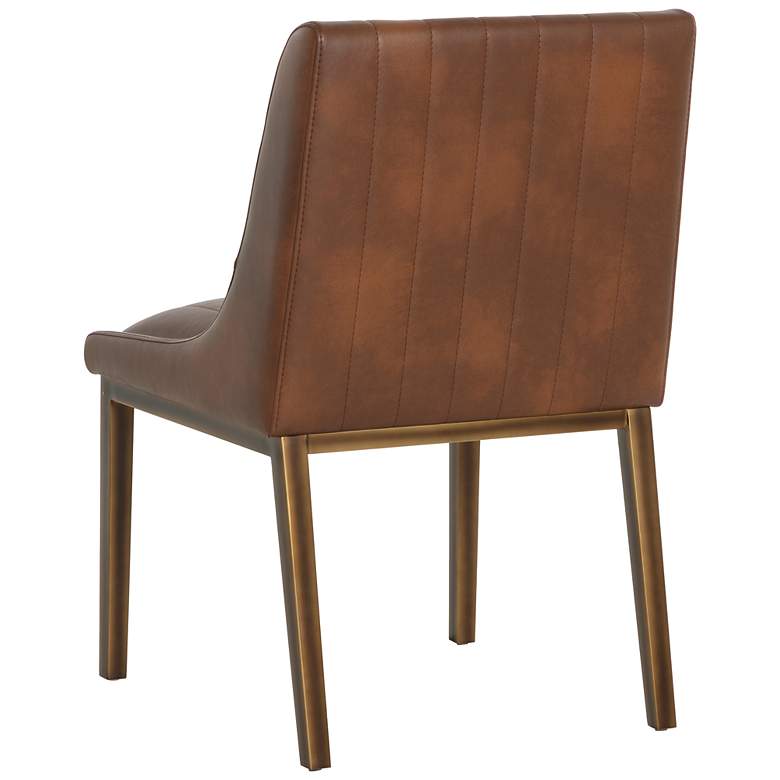 Image 4 Sunpan Halden Dining Chair Bravo Cognac Set of 2 more views