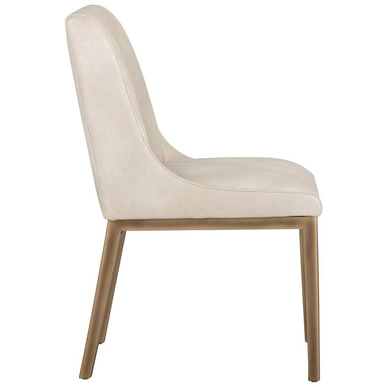 Image 3 Sunpan Halden Dining Chair Bravo Cream Set of 2 more views