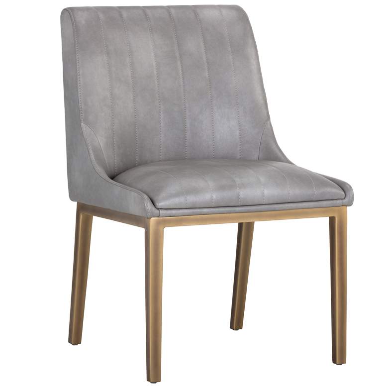 Image 1 Sunpan Halden Dining Chair Bravo Metal Set of 2
