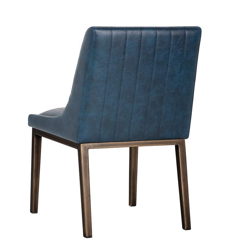 Image 3 Sunpan Halden Dining Chair Vintage Blue Set of 2 more views