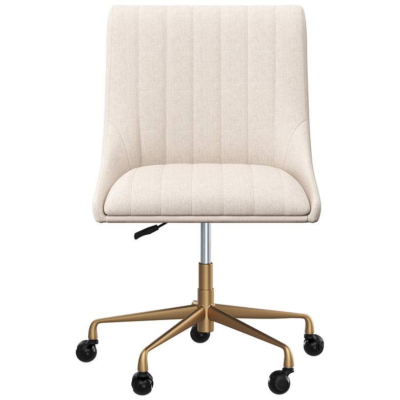 Image 2 Sunpan Halden Office Chair Beige Linen more views