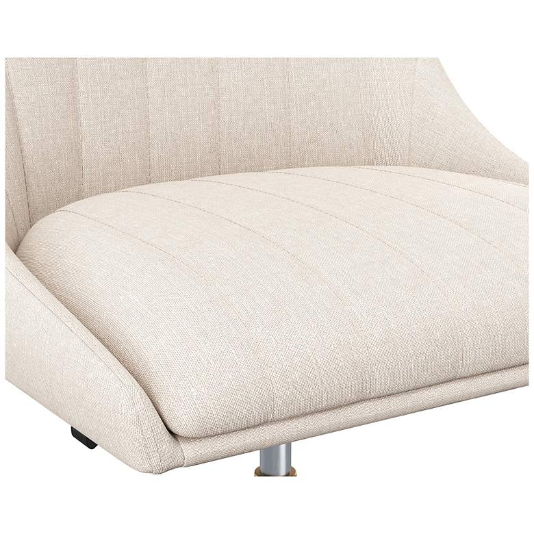 Image 5 Sunpan Halden Office Chair Beige Linen more views