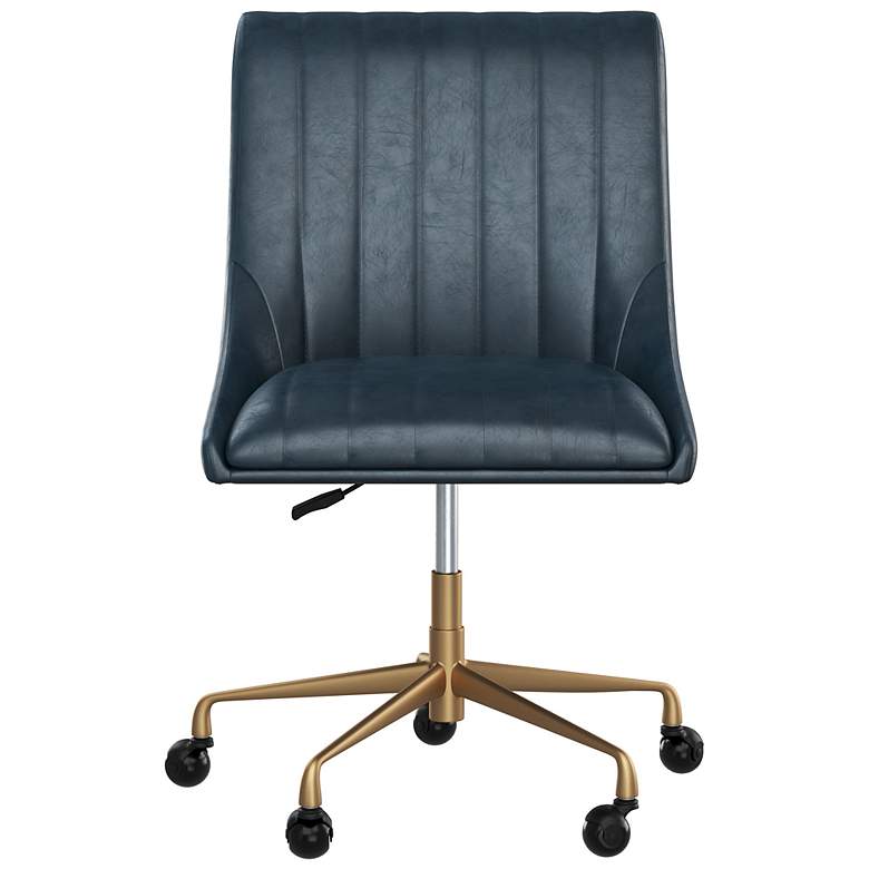 Image 2 Sunpan Halden Office Chair Vintage Blue more views