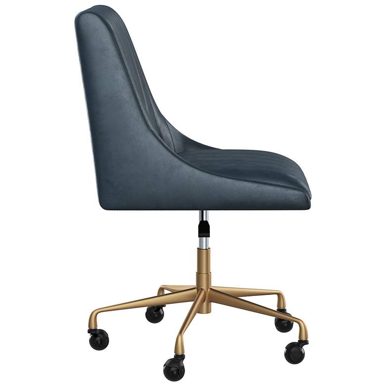 Image 3 Sunpan Halden Office Chair Vintage Blue more views