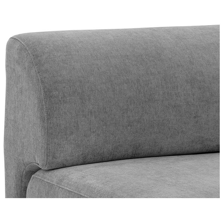 Image 5 Sunpan Harmony Modular Armless Chair Danny Dark Gray more views