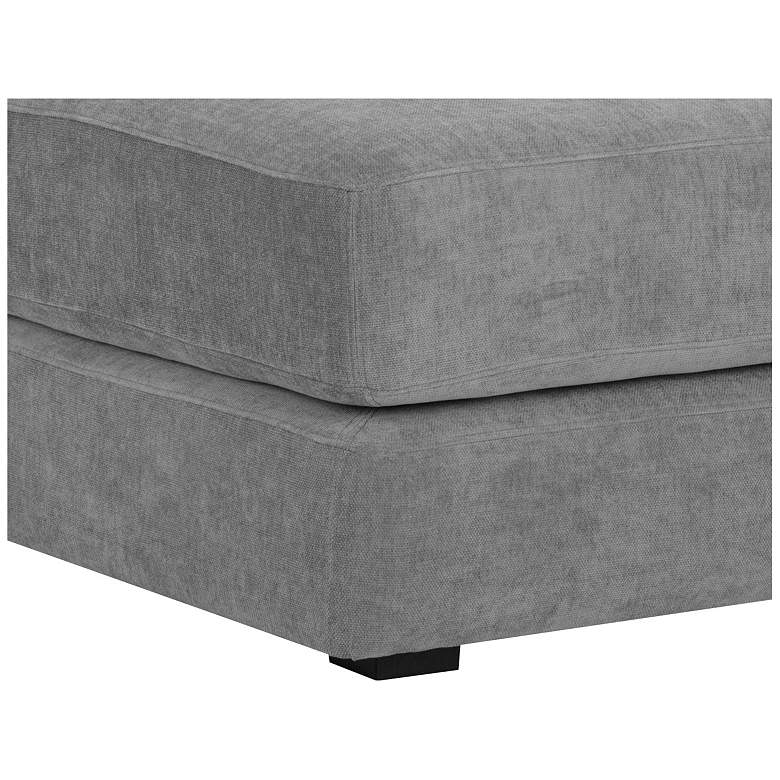 Image 7 Sunpan Harmony Modular Armless Chair Right Shelf Danny Dark Gray more views
