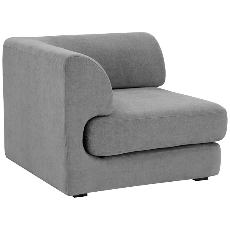 Image 1 Sunpan Harmony Modular Corner Chair Danny Dark Gray