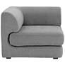2_Sunpan Harmony Modular Corner Chair Danny Dark Gray more views
