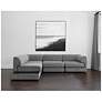 3_Sunpan Harmony Modular Corner Chair Danny Dark Gray more views