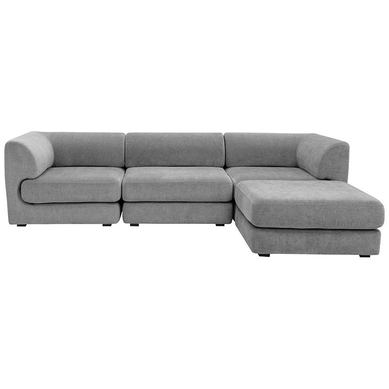 Image 6 Sunpan Harmony Modular Ottoman Danny Dark Gray more views