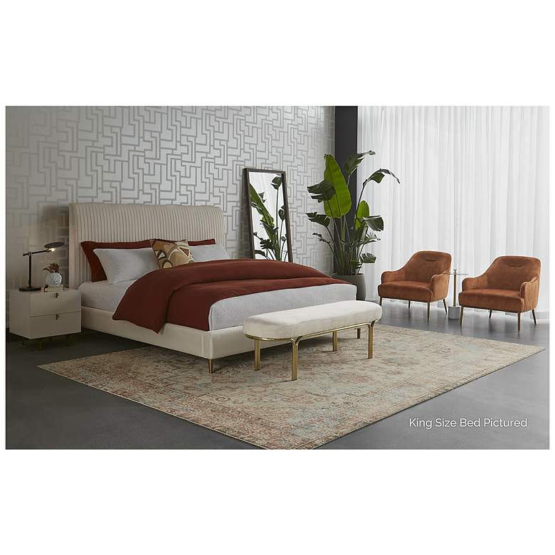 Image 4 Sunpan Harris Bed Full Casablanca Cloud more views