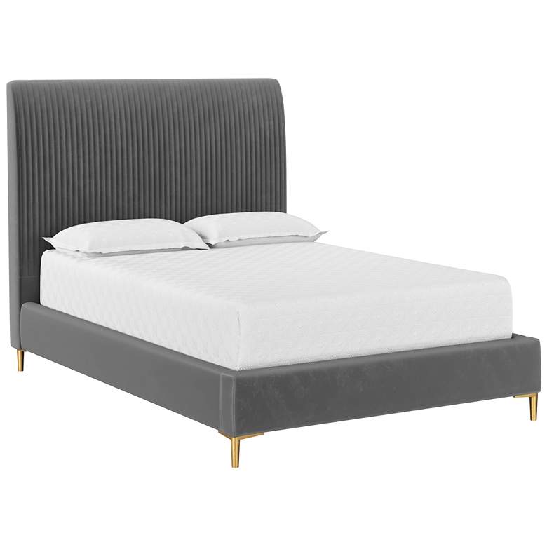 Image 1 Sunpan Harris Bed Full Casablanca Storm