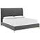 Sunpan Harris Bed King Casablanca Storm