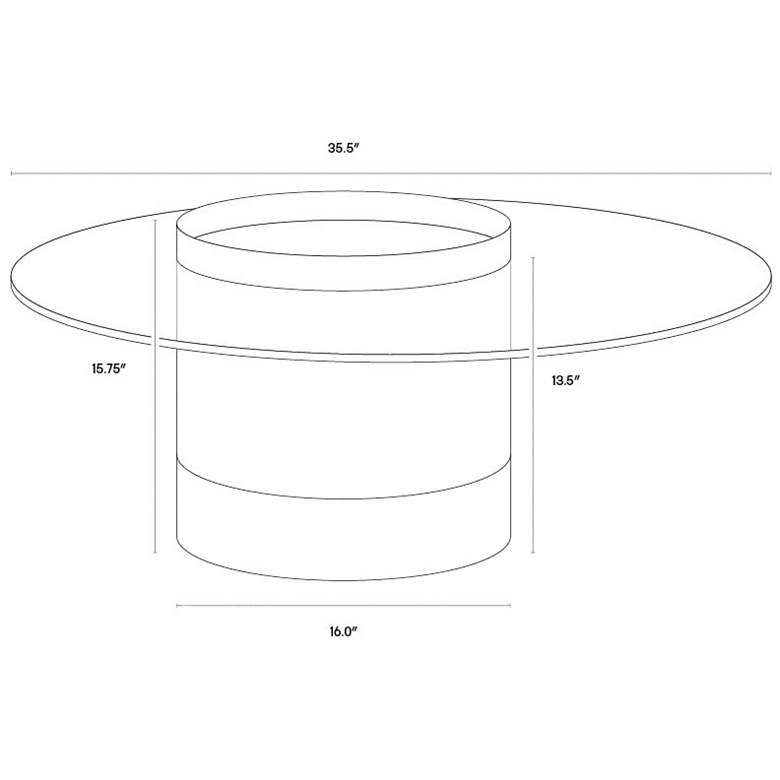 Image 5 Sunpan Haru Coffee Table more views