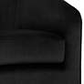 3_Sunpan Hazel 30" Wide Black Sky Fabric Modern Swivel Armchair more views