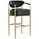 Sunpan Heloise Barstool Bravo Black