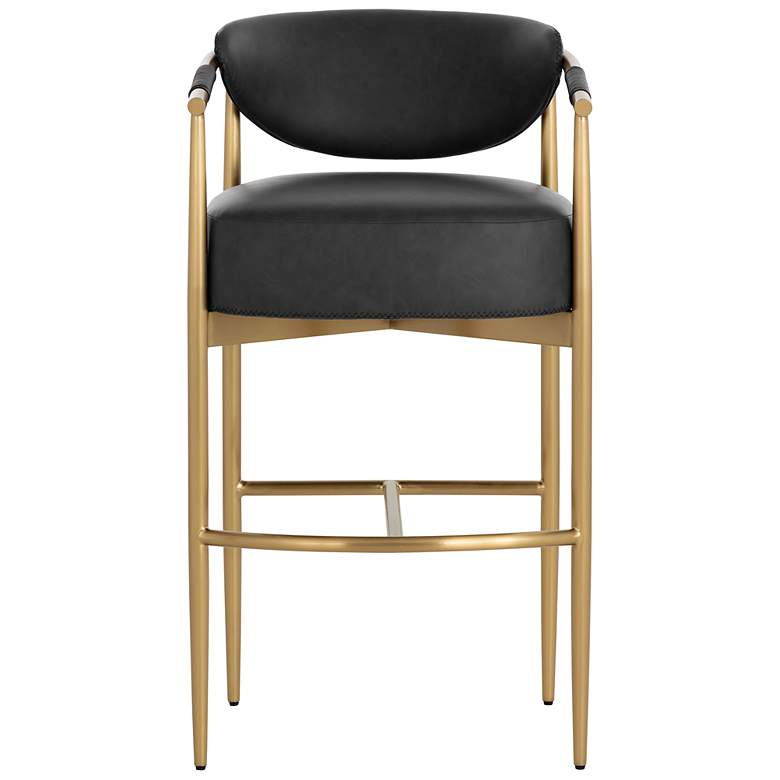 Image 2 Sunpan Heloise Barstool Bravo Black more views