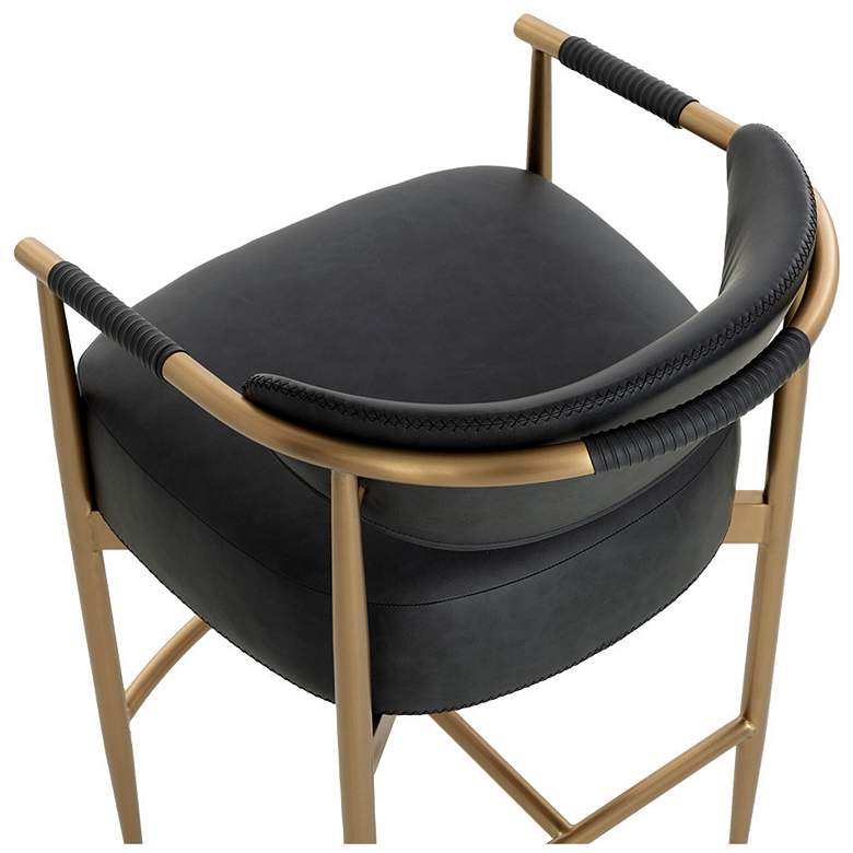 Image 5 Sunpan Heloise Barstool Bravo Black more views
