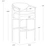 7_Sunpan Heloise Barstool Bravo Black more views