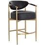 1_Sunpan Heloise Counter Stool Bravo Black