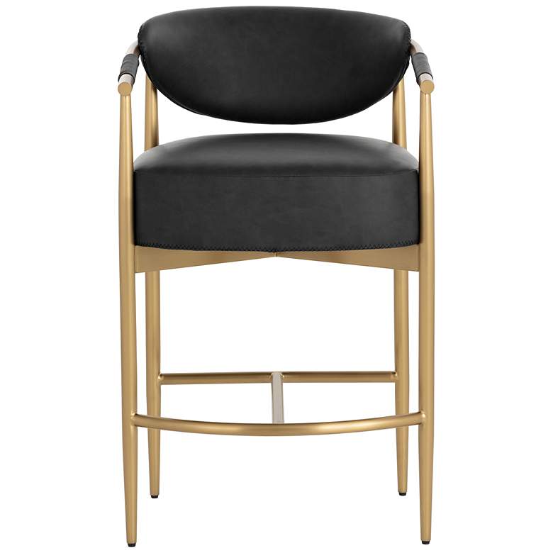 Image 2 Sunpan Heloise Counter Stool Bravo Black more views
