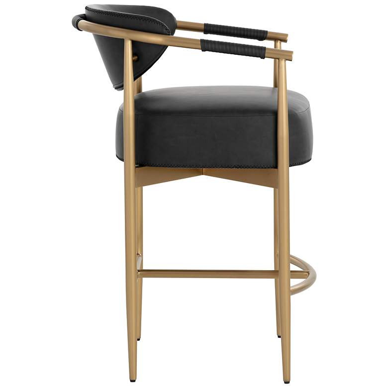 Image 3 Sunpan Heloise Counter Stool Bravo Black more views