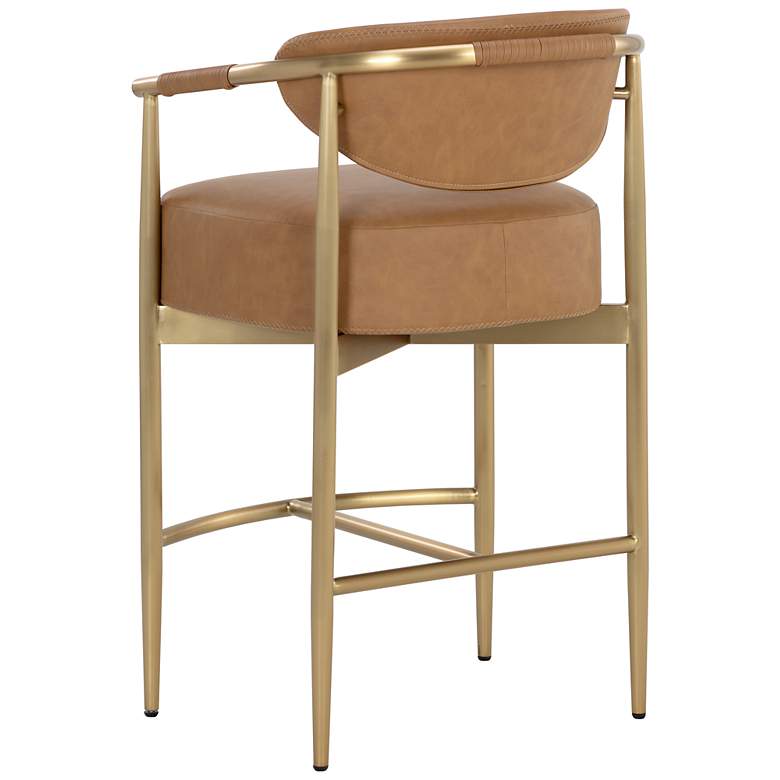 Image 3 Sunpan Heloise Counter Stool Milliken Cognac more views