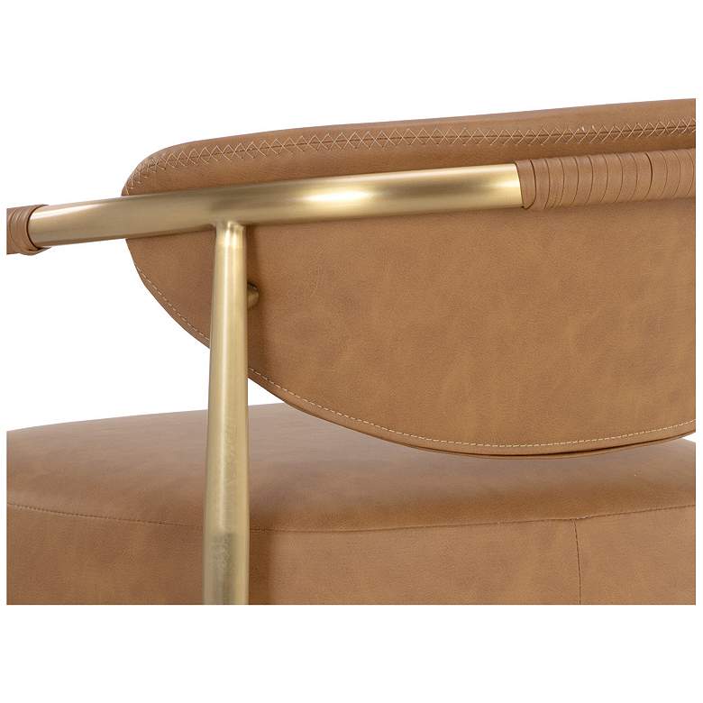 Image 7 Sunpan Heloise Counter Stool Milliken Cognac more views