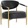 1_Sunpan Heloise Lounge Chair Bravo Black