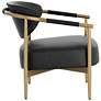 3_Sunpan Heloise Lounge Chair Bravo Black more views