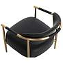 5_Sunpan Heloise Lounge Chair Bravo Black more views
