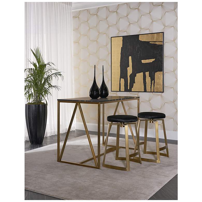 Image 3 Sunpan Hendrix Swivel Counter Stool more views