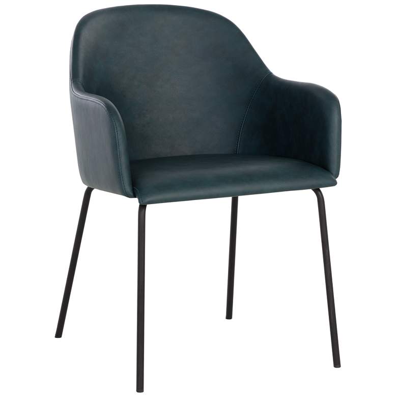 Image 1 Sunpan Hensley Dining Armchair Dark Teal