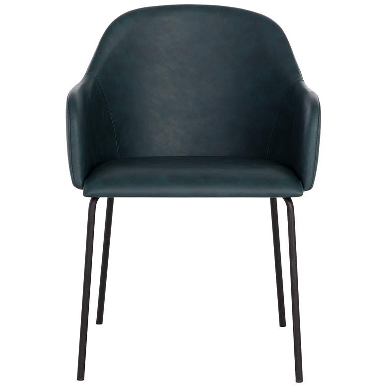 Image 3 Sunpan Hensley Dining Armchair Dark Teal more views