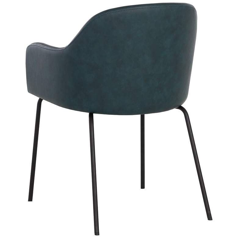 Image 5 Sunpan Hensley Dining Armchair Dark Teal more views