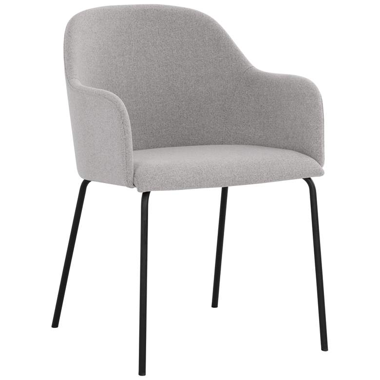 Image 1 Sunpan Hensley Dining Armchair Mina Warm Gray