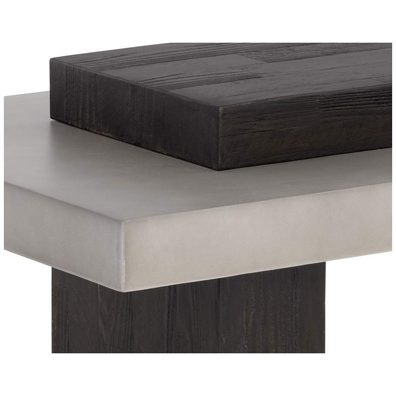 Image 5 Sunpan Herriot Coffee Table Dark Brown and Gray more views