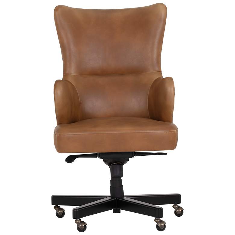 Image 2 Sunpan Hubert Office Chair Tobacco Tan more views